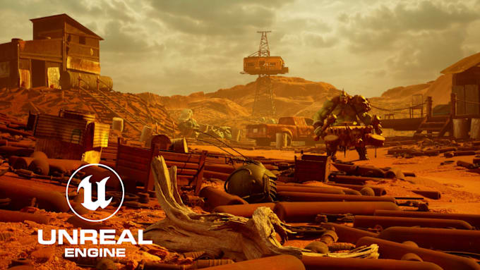 Gig Preview - Create game environment or concept art in unreal engine