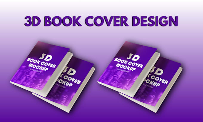 Gig Preview - Do 3d book mockup for you