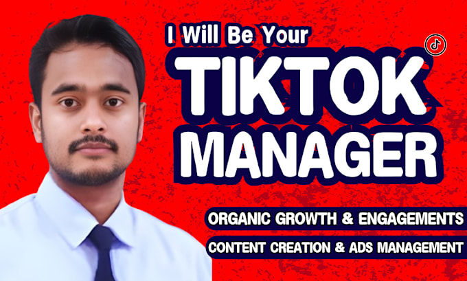 Gig Preview - Be your tiktok manager for organic growth, video content creator and tik tok ads