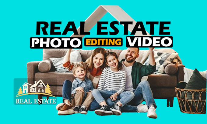 Gig Preview - Edit real estate photo and video within 24 hours