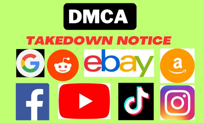 Gig Preview - Send dmca takedown notice on onlyfans,yt, google,tiktok, fb, twitter, reddit,ig