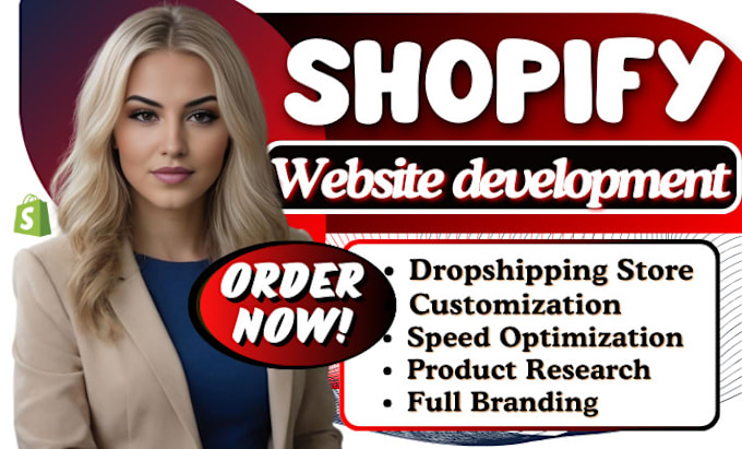 Gig Preview - Build ecommerce website shopify website design and redesign, ecommerce store