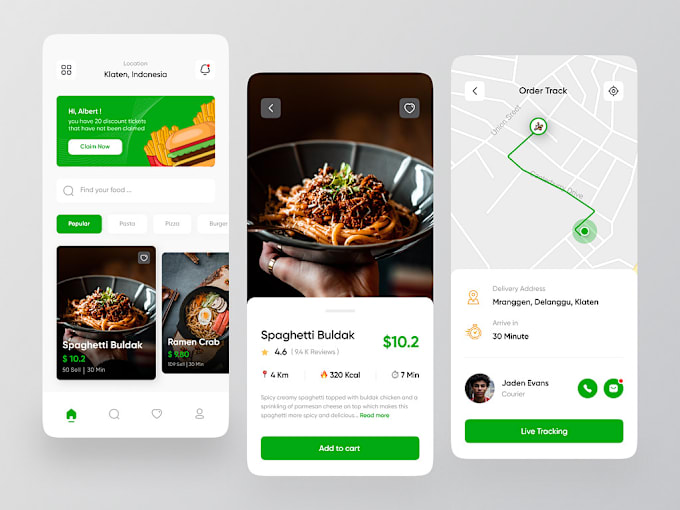 Bestseller - develop taxi, food delivery app, uber eats, grocery app for android and ios