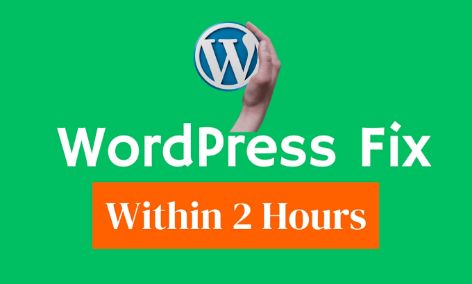 Bestseller - fix your wordpress website issue