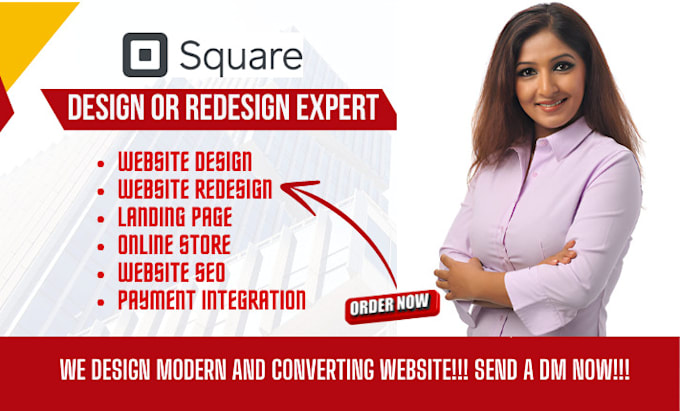 Bestseller - square website square online store square redesign squarespace website weebly