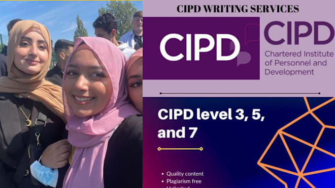 Gig Preview - Ace your cipd, ilm,cmi assessments , projects , expert support for levels 3, 5,7