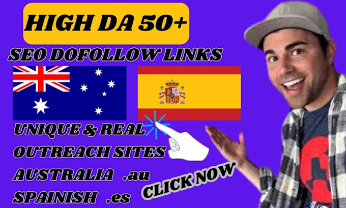 Bestseller - do high da guest post on spanish and australian blogs with SEO backlinks