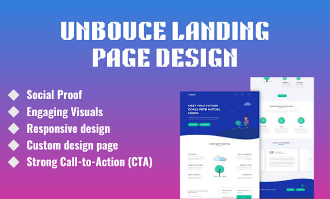 Bestseller - design a high converting landing page using unbounce