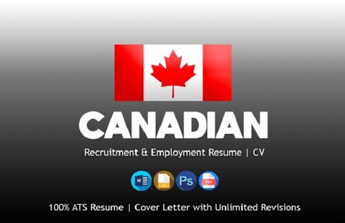 Gig Preview - Write you a canadian resume for your immigration and work permit