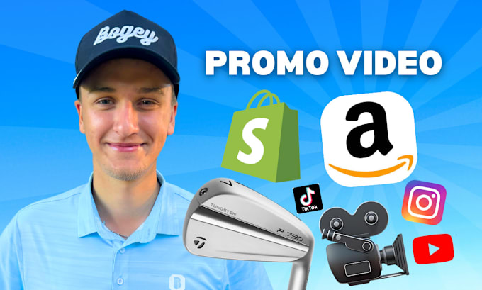 Gig Preview - Create a promo video for your golf brand