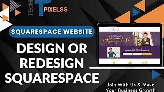 Gig Preview - Do modern squarespace website design or redesign, website development