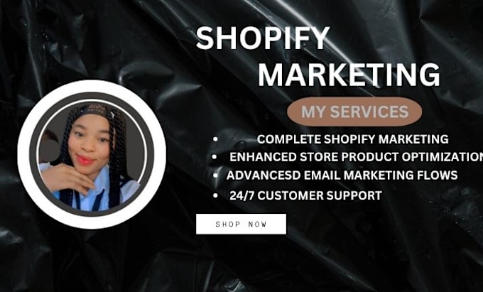 Gig Preview - Increase shopify sales, shopify marketing, dropshipping sales, shopify traffic