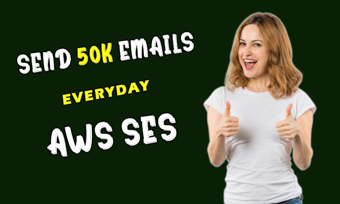 Gig Preview - Get AWS ses account approved for sending 50k emails