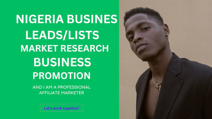 Gig Preview - Give you quality nigeria bulk business leads, email lists, whatsapp phone number