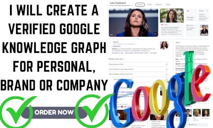 Bestseller - create verified google knowledge graph for personal, brand or company