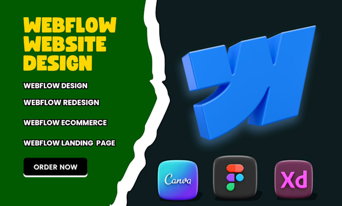 Bestseller - design webflow website landing page figma to webflow expert webflow developer