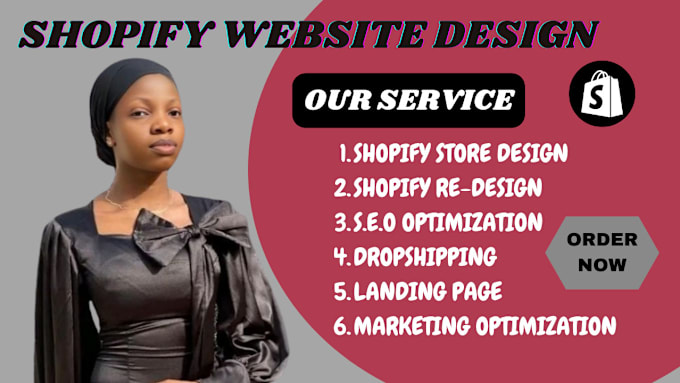 Gig Preview - Design shopify website redesign shopify website redesign shopify store