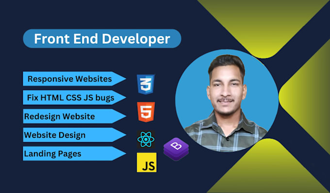 Gig Preview - Develop a responsive website using bootstrap, HTML, CSS, and javascript