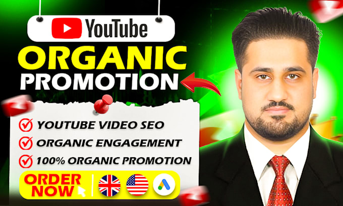 Gig Preview - Do organic youtube video promotion to boost your channel growth