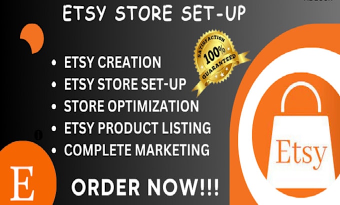 Bestseller - do etsy store setup etsy SEO optimization and product listing to boost sales