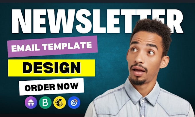 Gig Preview - Do editable beehiiv newsletter brevo, constant contact, mailchimp email template