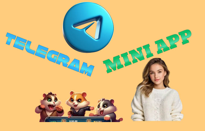 Gig Preview - Create telegram mini app and bot, hamster kombat, tapswap game