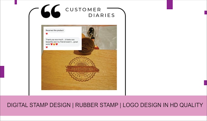 Bestseller - design a minimalist rubber stamp logo or seal in few hours