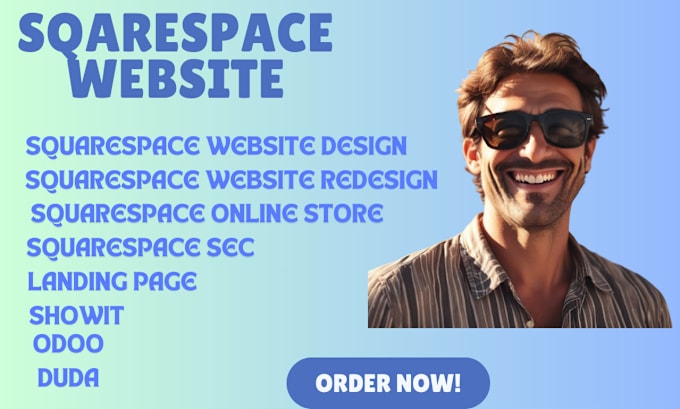 Gig Preview - Redesign squarespace website webador hostinger website redesign landing page seo