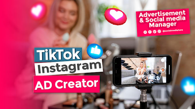 Gig Preview - Setup, manage tiktok ads campaign, instagram facebook advertising video reel GIF