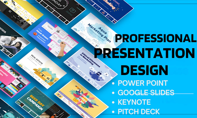 Gig Preview - Canva presentation powerpoint redesign google template pitch decks ppt slides