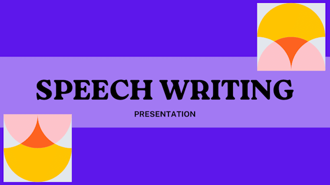 Bestseller - write a speech for any event