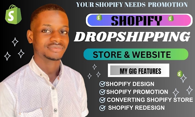 Bestseller - create shopify dropshipping store, shopify website,   or dropshipping  store