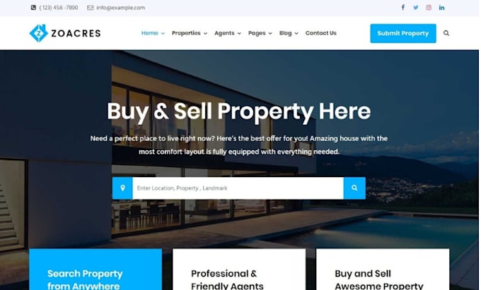 Gig Preview - Create property management website, property website, short term rental website