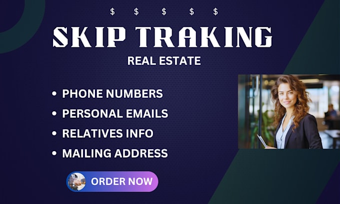 Gig Preview - Do real estate skip tracing