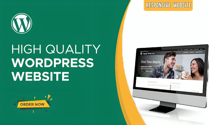 Gig Preview - Build responsive wordpress website design