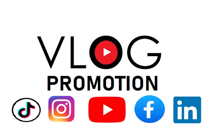 Gig Preview - Do successful youtube vlog promotion, vlog marketing