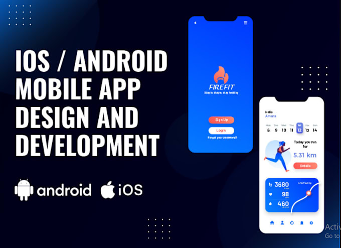 Gig Preview - Do flutter mobile app development, android ios app, building mobile app