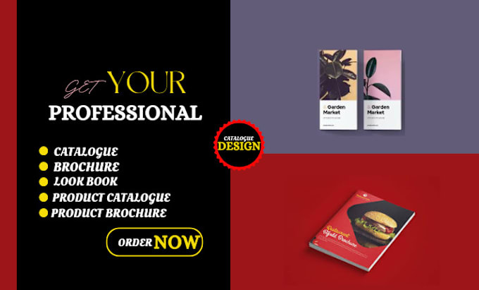 Gig Preview - Create a professional product brochure or catalogue design and lookbook