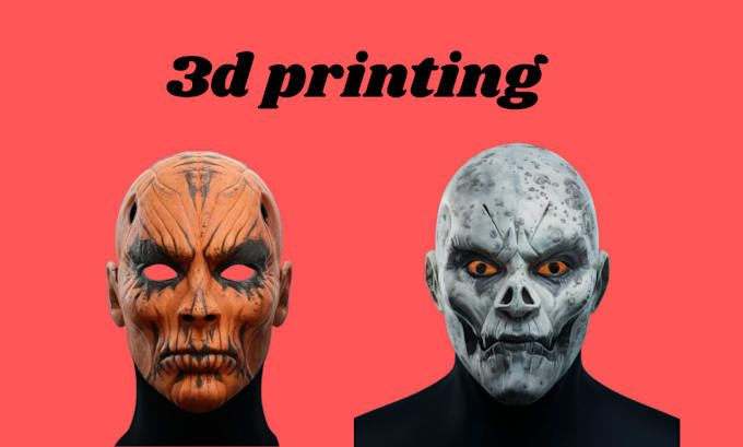 Gig Preview - Sculpt 3d mask,3d helmet,3d cyberpunk,3d model,3d pepakura