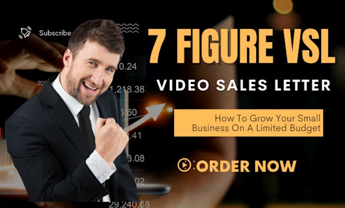 Gig Preview - Produce 7 figure video sales letter scripts and videos for your business