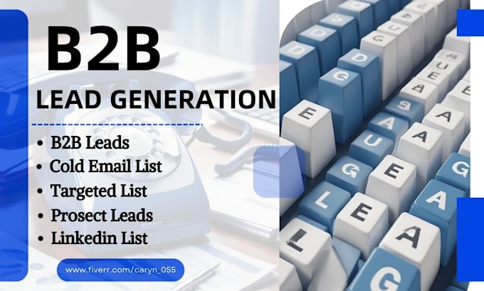 Gig Preview - Generate targeted b2b cold calling leads for any industry