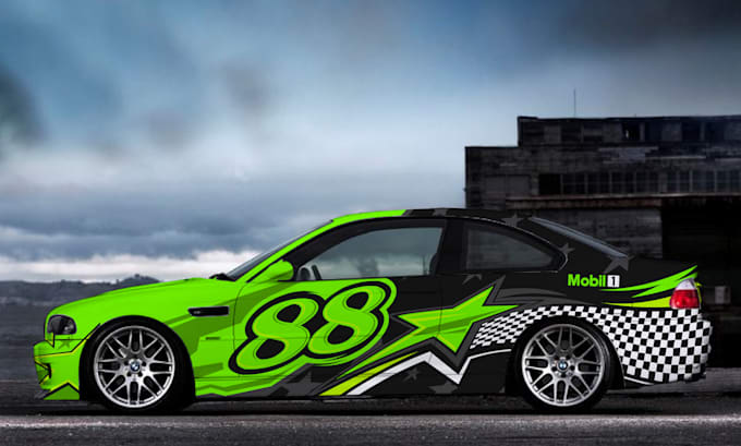 Gig Preview - Create professional and unique car wraps