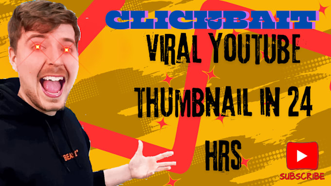 Gig Preview - Design catchy youtube thumbnail for you in 24hrs