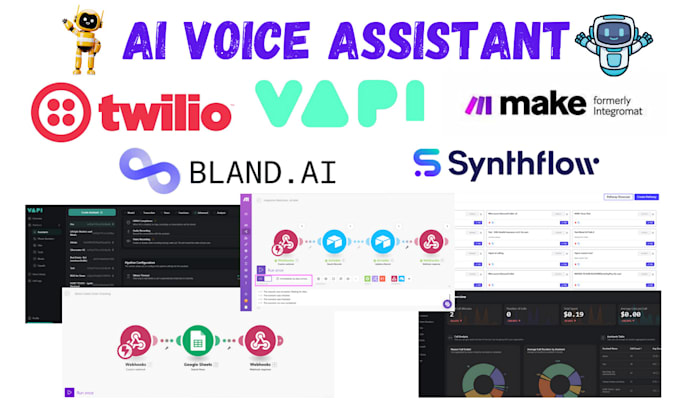 Gig Preview - Create ai voice agent using bland and vapi