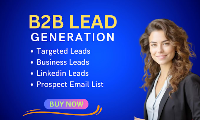 Gig Preview - Do b2b lead generation