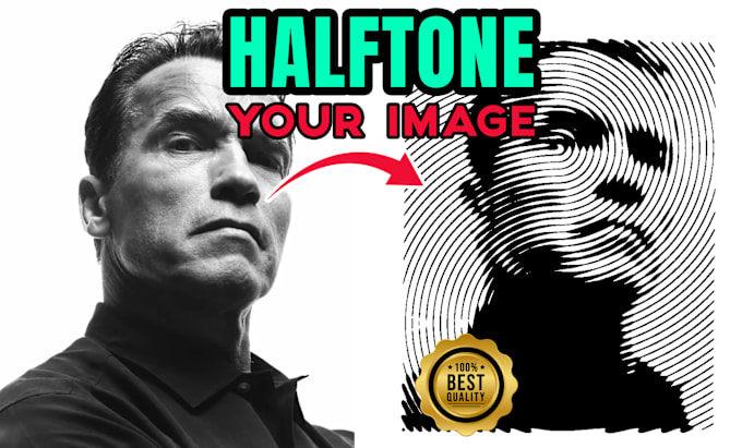 Gig Preview - Turn your images into stunning halftone prints