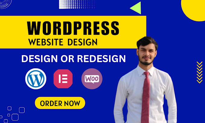 Gig Preview - Do wordpress ecommerce website, wordpress website design or redesign website