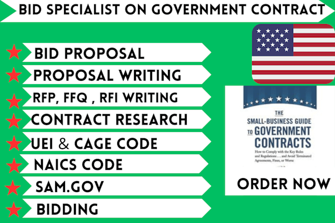 Gig Preview - Write winning government contract proposals ,rfi, rfq, rfp