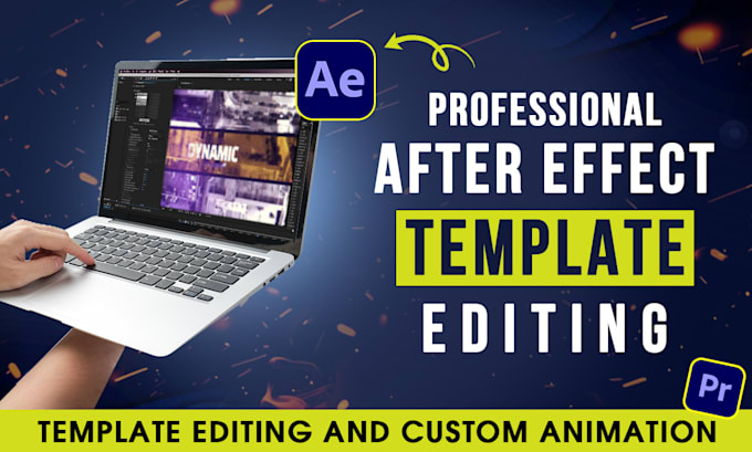 Gig Preview - Edit after effects template and create custom animation