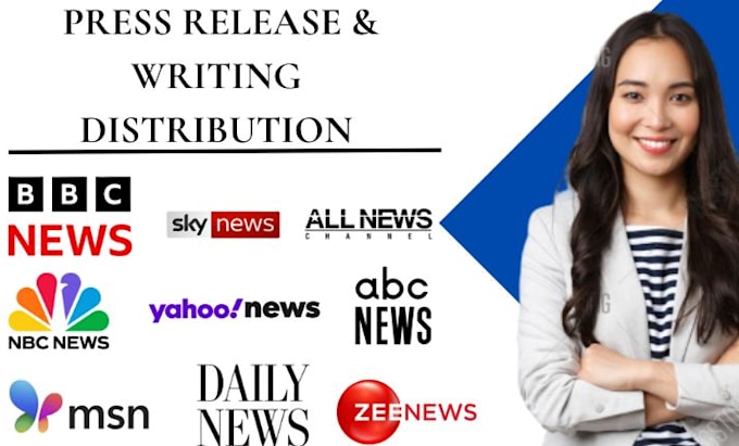 Gig Preview - Write and distribute press release to premium media sites